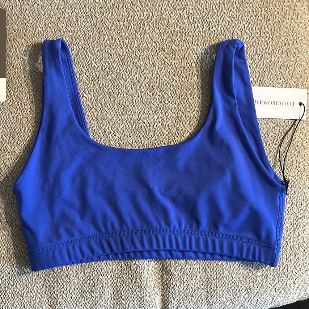 WeWoreWhat sports bra NWT